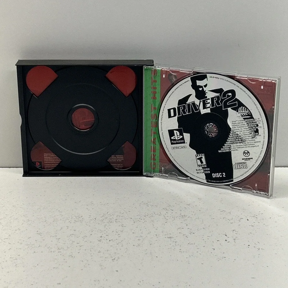 Vintage Complete Driver 2 (Sony PlayStation 1, 2000) Game